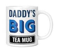 Mug Monster - Daddy's Big Tea Mug, Father's Day Gift, Birthday Present for Daddy, Giant Mugs for Men, Huge Cup for Hot Drinks, Oversized Tea Cup, Extra Large Ceramic Gift