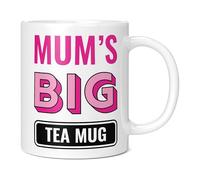 Mug Monster - Mum's Big Tea Mug, Mother's Day Gift, Birthday Present for Mum, Giant Mugs for Women, Huge Cup for Hot Drinks, Oversized Tea Cup, Extra Large Ceramic Gift