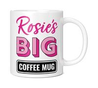 Mug Monster - Personalised Name Big Coffee Mug, Custom Mother's Day, Customisable Birthday Present for Her, Giant Mugs for Women, Huge Cup Hot Drinks, Oversized Coffee Cup, Extra Large Gift
