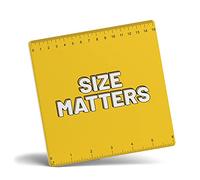 Mug Monster - Size Matters Giant Mug, Extra Large Jumbo Novelty Tea or Coffee Cup - Ceramic Coffee Cup, Gift for Men or Women, Extra Large and Giant Available, Coaster