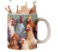 Mug Mug Tea Cup Tea Cup Coffee Cup Ceramic Tea Cup Drink Cup Tea Cup Espresso Cup Multipurpose Cup for Party Gifts at Home and Chicken Lovers
