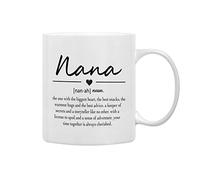 Mug Nana Definition Ceramic Cup Ceramic Mugs Great Gift Idea Coffee Cups for Restaurants Men Women Kitchens 330Ml