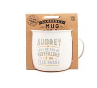 Mug Nomade - Audrey Personalised Tea and Coffee Mug - Gift for Women