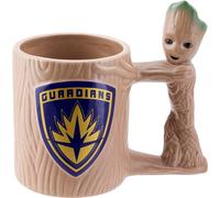 Mug Paladone Marvel Guardians of the Galaxy Groot 3D Marron 300 ml