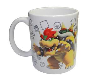 Mug + piggy bank Educa Borras Nintendo Super Mario Bros Bowser Blanc TU