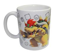 Mug + piggy bank Educa Borras Nintendo Super Mario Bros Bowser White One size