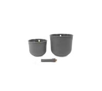 Mug Preston Pole Set (x2) Gris TU