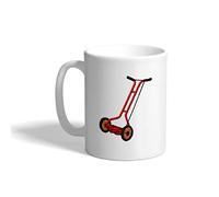 Mug Push Lawn Mower Gardener Coffee Mugs Kitchens 2PCS-330ML | Funny Coffee Cups Lightweight Tea Cup Colleague Leaving