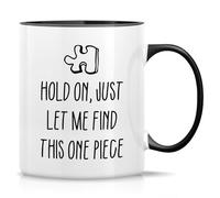 Mug Puzzle Lover Let Me Find This Mugs Personalised with Your Text Tea Cup Custom for Work Restaurants Men Women 330Ml