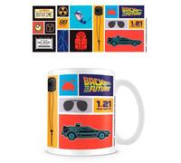 Mug Pyramid Back to the Future Multicolore TU