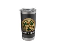 Mug Ruith Ancient Irish Mythology Triskelion Symbol Stainless Steel Insulated Tumbler