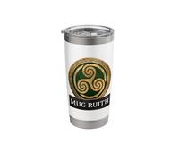 Mug Ruith Ancient Irish Mythology Triskelion Symbol Stainless Steel Insulated Tumbler
