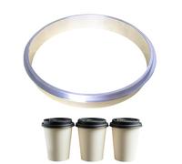 Mug Sealing Ring Flat Seal Accessory Aluminium Machine Seal from 95mm to 90mm for Use in Milk Tea Drinks, Beverage Shops, Food Trucks and Sealing Machines