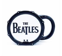 Half Moon Bay | The Beatles | Classic Band Logo | Drum Shaped Ceramic Mug | Official Merchandise | Workshop, Garage & Record Collecting Cup | Father’s Day 2026 Gift for Dad
