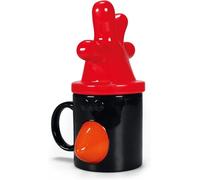 Mug Shaped w/Lid Boxed (340ml) - Wallace& Gromit (Feathers)
