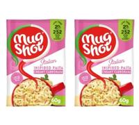 Mug Shot Italian Inspired Pasta Creamy Carbonara, Pack of 2