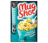 Mug Shot Noodles Chicken & Sweetcorn Flavour (54g) - Pack of 6