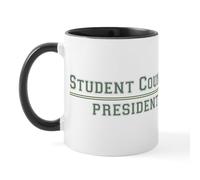 Mug Student Council President Coffee Mug Premium Tea Cup Cappuccino Ceramic Cup for Kitchens Work Restaurants 330Ml