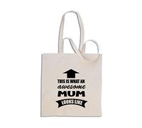 mug-tastic This is What an Awesome Mum Looks Like - Cotton Shopper Gift Tote Bag