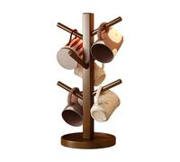 Mug Tree - 31x13cm Coffee Mug Holder, Sl esign Harmony | Sturdy Cup Holder Kitchen Accessories with Ease, Coffee Cup Stand for Cabinet Living Room Hotel Office Restaurant Wedding