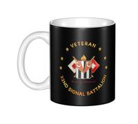 Mug Us 32Nd Signal Battalion Veteran Coffee Mug Cappuccino Coffee Cups Great Gift Idea Tea Cup for Kitchens Best Friend Work 330Ml