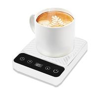 Mug Warmer - Electric Coffee Mug Warmer with Timer, Smart 6-Temperature Control, Coffee Accessories for Coffee Lovers, White