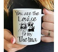 Mug You & Me Thelma & Louise Best Friends Mugs Farewell 2 PCS | Funny Drinking Cups Novelty Tea & Coffee Mugs Company Teacher