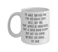 MugArt 11oz White Ceramic Coffee Cup, Bonus Son Gift, Birthday & Christmas, 11oz