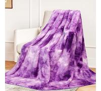 MUGD Blankets Fuzzy Soft Fleece Throw Blanket Cozy Soft Warm Throw Blanket for Bed