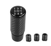 muge racing Gear Shift Knob，Car Gear Knob Shifter 5 Speed Universal Aluminum Gear Shifter Stick with 3 Adapters(Black)