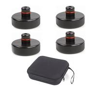 Muge Racing Tesla Jack Lift Pad Adapter, 4PCS, Protects Battery & Chassis, Black, Fits Tesla Model3/S/X/Y, With Storage Bag