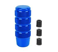 muge racing Universal Gear Shift Knob ,Shifter Knob Universal for Most Cars with 3 Adapters(8mm/10mm/12mm)-Blue