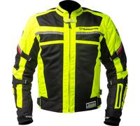 MUGENRACE A-Ttraversare-D waterproof Ladies Motorcycle Textile Jacket, black-yellow, size 2XL for Women