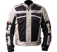 MUGENRACE A-Ttraversare-D waterproof Ladies Motorcycle Textile Jacket, light grey/black, size S
