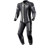 MUGENRACE Assassino perforated Kids 1-Piece Motorcycle Leather Suit, black/white, size 128