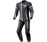 MUGENRACE Assassino perforated Kids 1-Piece Motorcycle Leather Suit, black/white, size 140