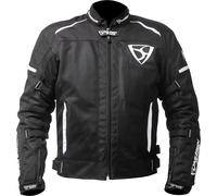 MUGENRACE Fuggire-A Motorcycle Textile Jacket, black-white, size XL for Men