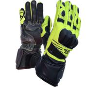 MUGENRACE Linea Sport Motor cycle Gloves, black-yellow, size XL for Men