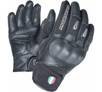 MUGENRACE Neo Short Motor cycle Gloves, black, size XS for Men