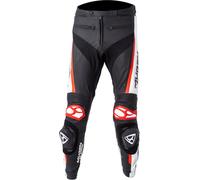 MUGENRACE RBRS-1 Motorcycle Leather Pants, black/white/red, size 5XL