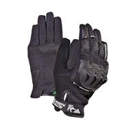 MUGENRACE Roboggore Short Motor cycle Gloves, black, size 3XL for Men