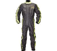 MUGENRACE RS-1 One-Piece Motorcycle Rain Suit, black, size L for Men