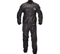 MUGENRACE RS-2 Two-Piece Motorcycle Rain Suit, black, size S for Men