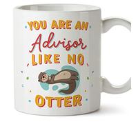 MUGFFINS Advisor Mug - in English - You are Like No Otter - Funny Gift for Colleagues - Ceramic 11oz Mug