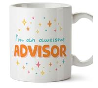MUGFFINS Advisor Woman Mug - in English - I'm Awesome! - Funny Gift for Colleagues - Ceramic 11oz Mug