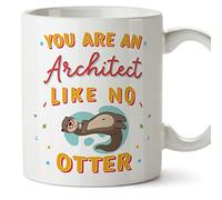MUGFFINS Architect Mug - in English - You are Like No Otter - Funny Gift for Colleagues - Ceramic 11oz Mug