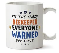 MUGFFINS Beekeeper Mug - in English - Everyone Warned You About - Funny Gift for Colleagues - Ceramic 11oz Mug
