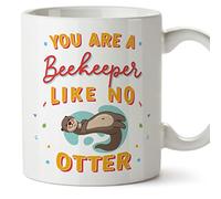 MUGFFINS Beekeeper Mug - in English - You are Like No Otter - Funny Gift for Colleagues - Ceramic 11oz Mug