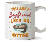 MUGFFINS Boyfriend Mug - in English - You are Like no Otter - Funny Gift - Ceramic 11oz Mug