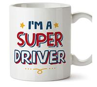 MUGFFINS Driver Mug - in English - I'm Super - Funny Gift for Colleagues - Ceramic 11oz Mug
